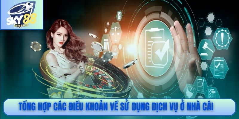 Tổng hợp các điều khoản về sử dụng dịch vụ ở nhà cái
